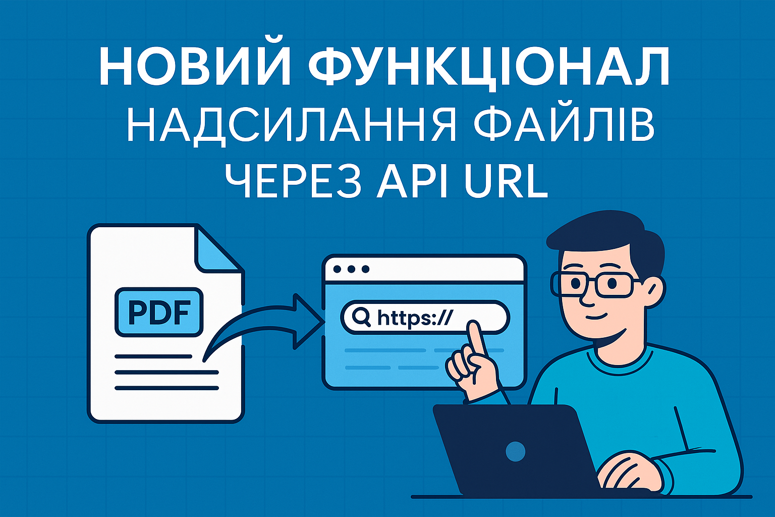 Новий функціонал: надсилання файлів через наш API